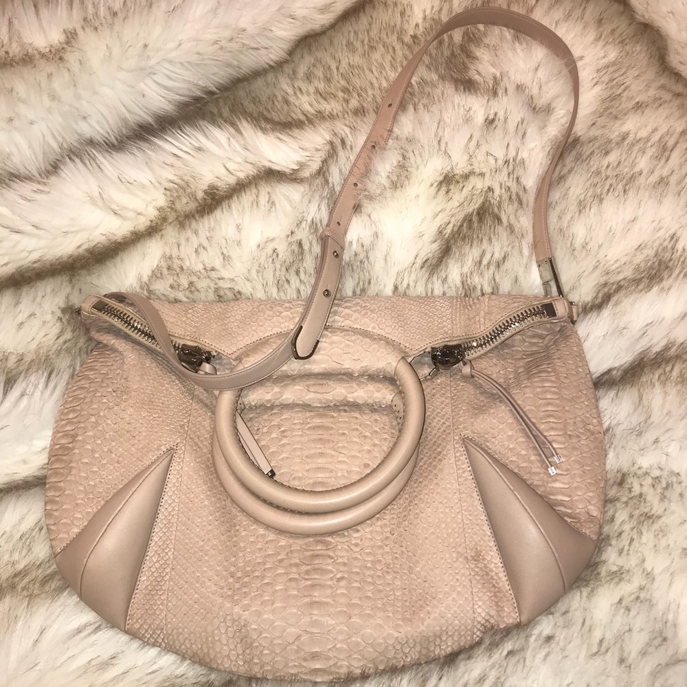 Devi Kroell snakeskin bag